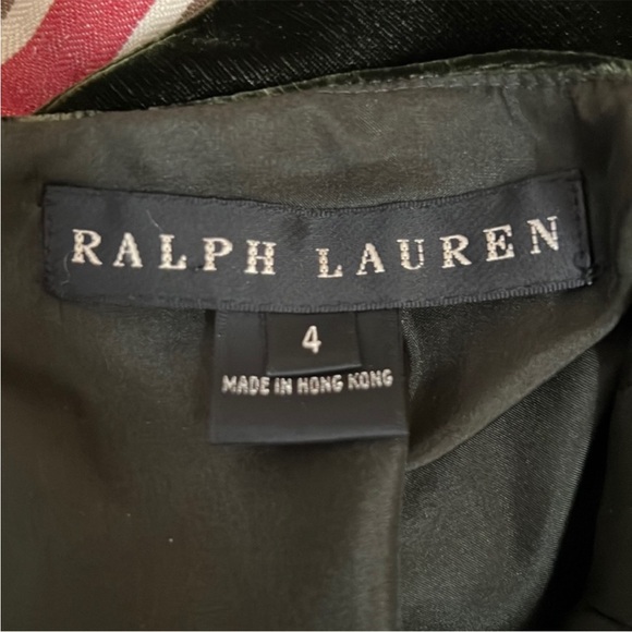 Ralph Lauren Black Label Ruffle Embellished Skirt in Hunter Green - Picture 2 of 15